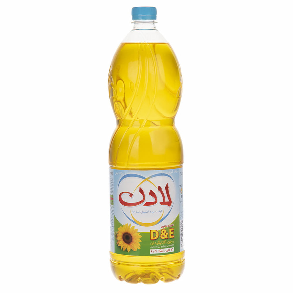 روغن مایع خوراکی لادن با کیفیت مطلوب و مناسب آشپزی روزانه